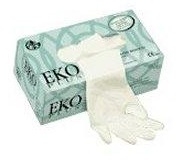 GUANTO IN LATTICE SUPERFICIE LISCIA TALCATO 100 PEZZI ARTICOLO EKO 8