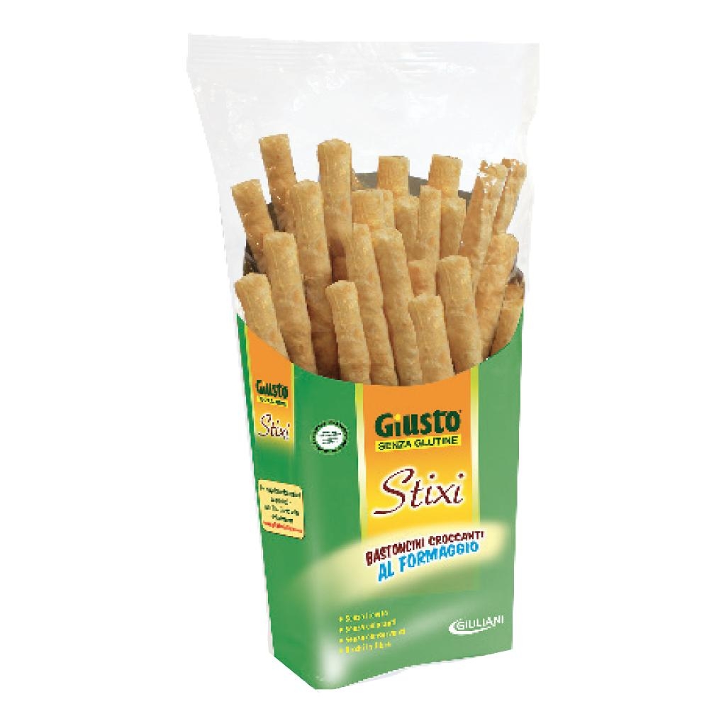 GIUSTO SENZA GLUTINE STIXI FORMAGGIO 60 G