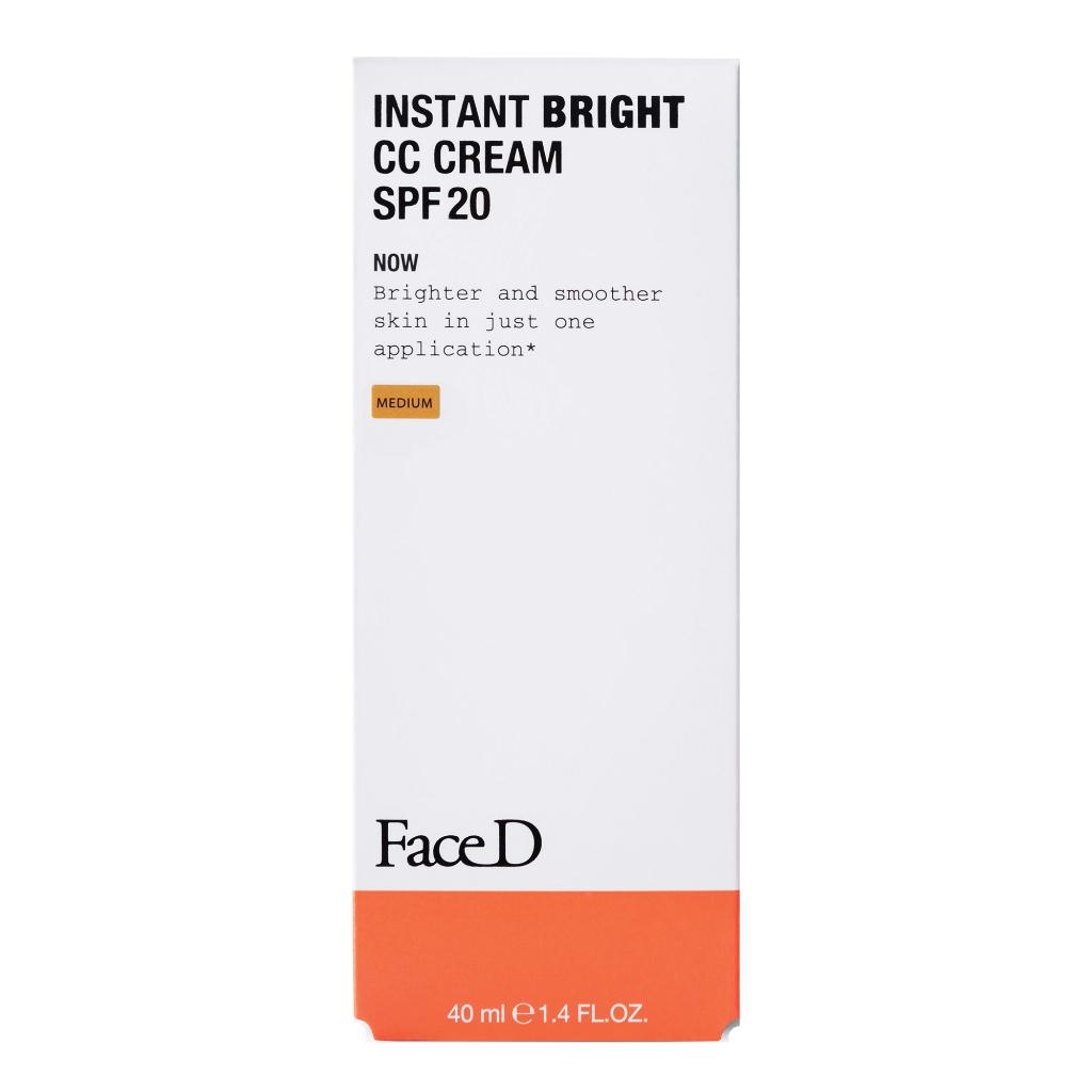 FACE D CC CREAM SPF20 MEDIUM 40 ML