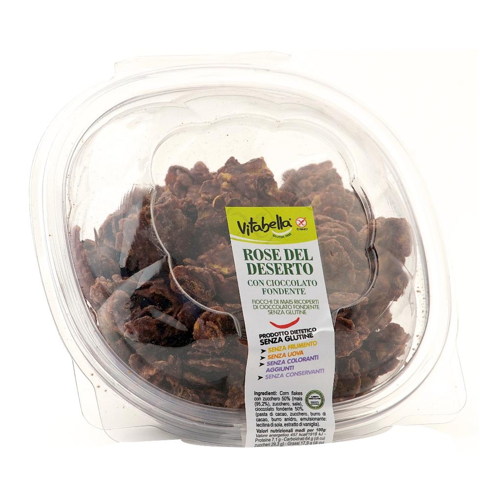 SNACK ROSE DESERTO AL CIOCCOLATO FONDENTE 125 G