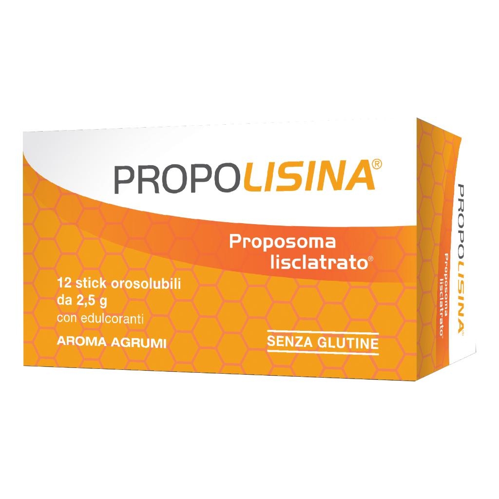 PROPOLISINA AGRUMI 12 STICK OROSOLUBILI