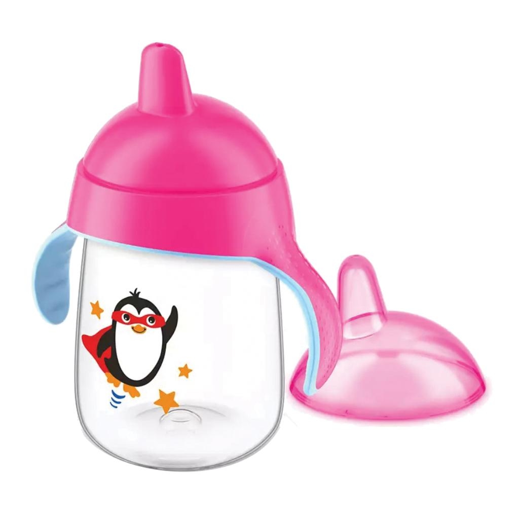 AVENT TAZZA CON BECCUCCIO DECORATA ROSA 340 ML