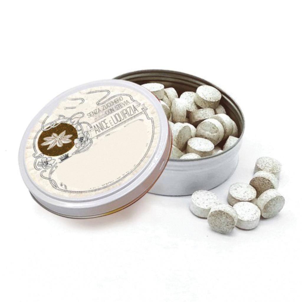 CARAMELLE ANICA/LIQUIRIZIA SENZA/ZUCCHERO 40 G