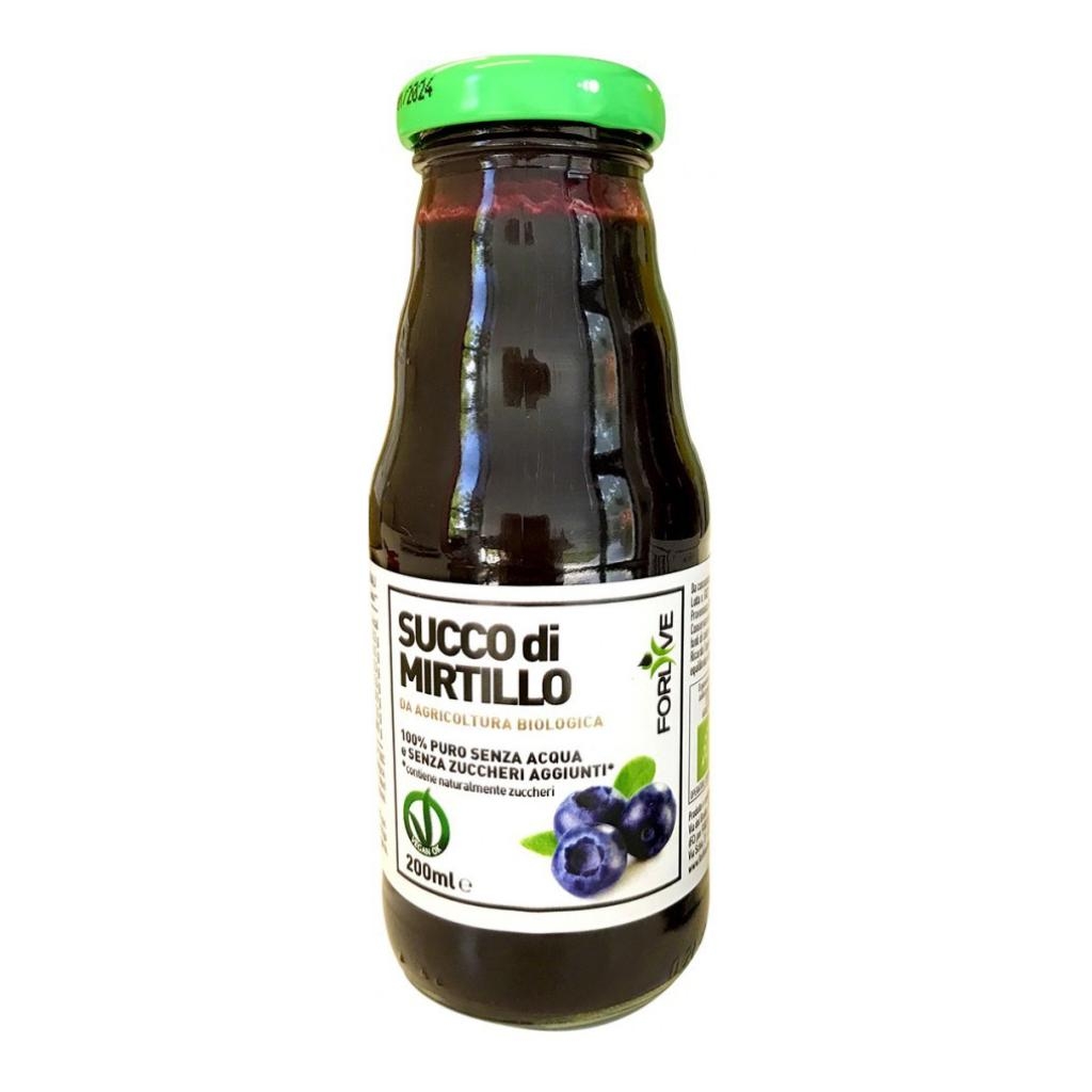 SUCCO DI MIRTILLO BIO 200 ML