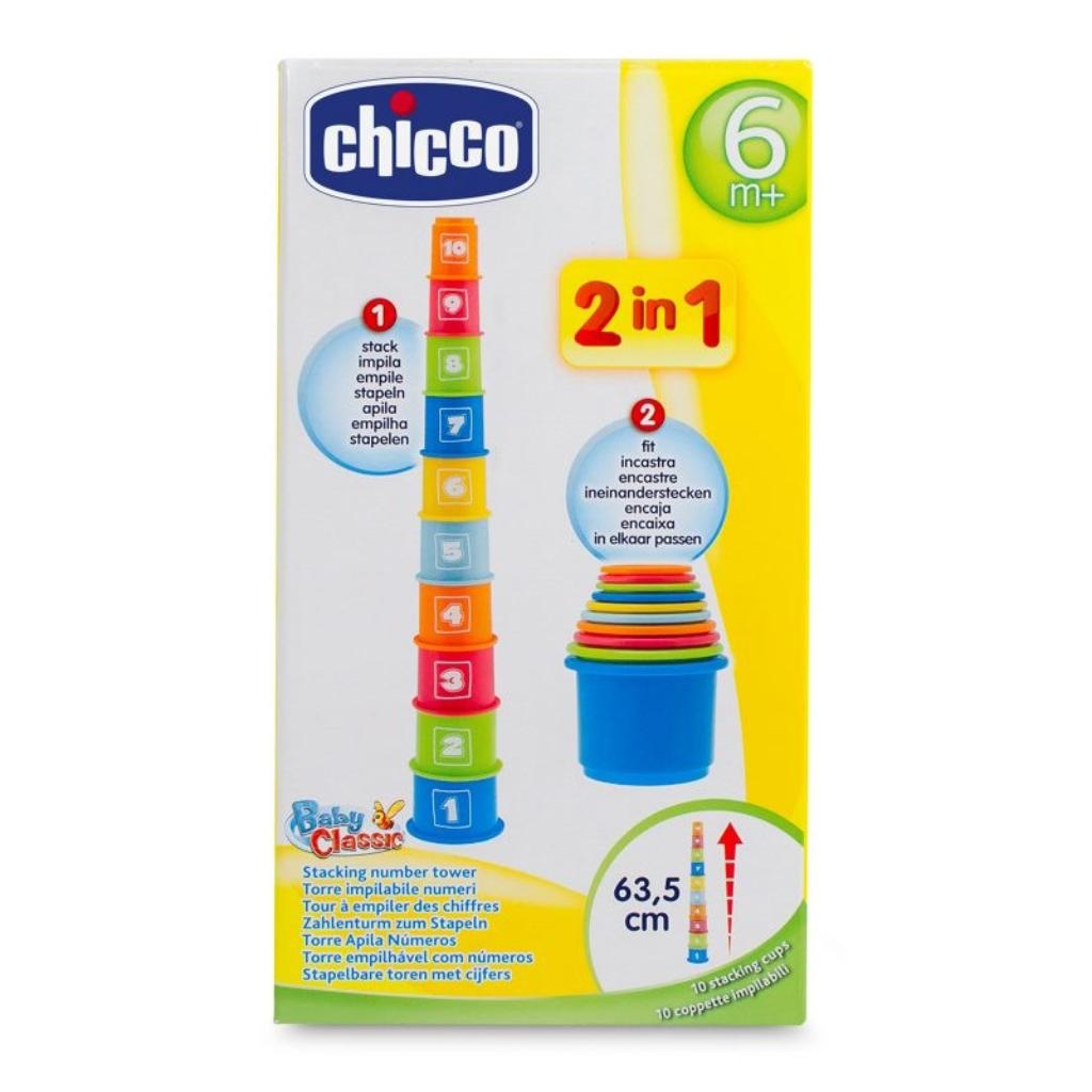 CHICCO GIOCO NUMERI IMPILABILI