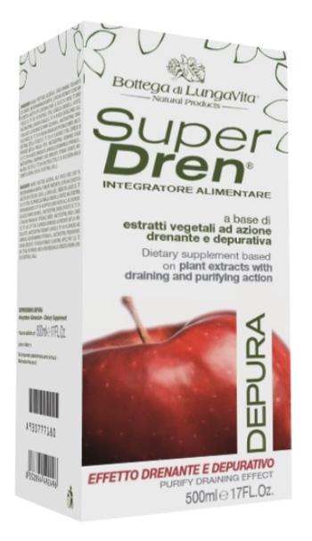 SUPERDREN DEPURVITA MELA 500 ML