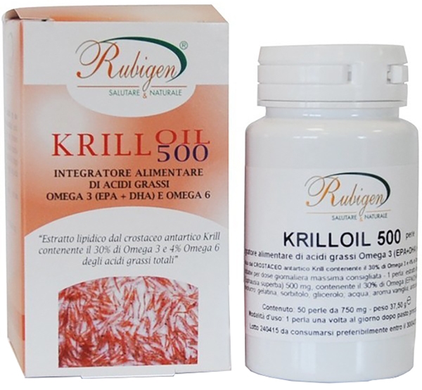 RUBIGEN KRILL OLIO OMEGA 3-6 50 PERLE