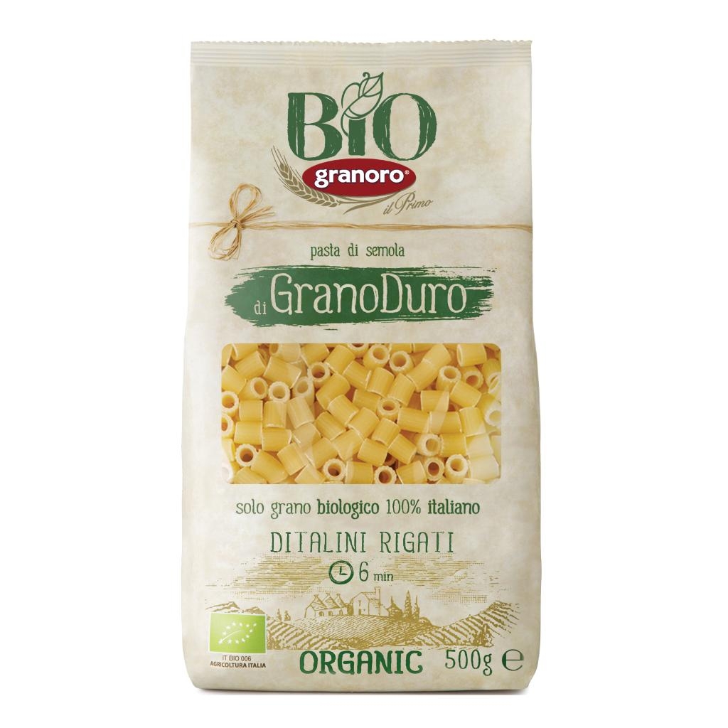 BIOLOGICA GRANORO DITALINI RIGATI 500 G