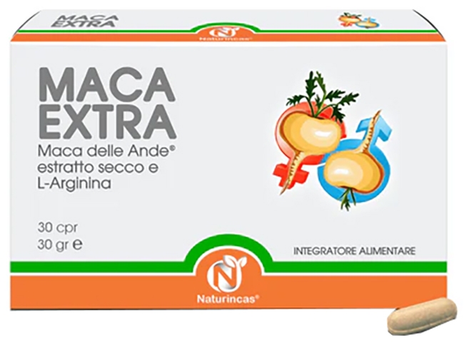 NATURINCAS MACA EXTRA 30 COMPRESSE