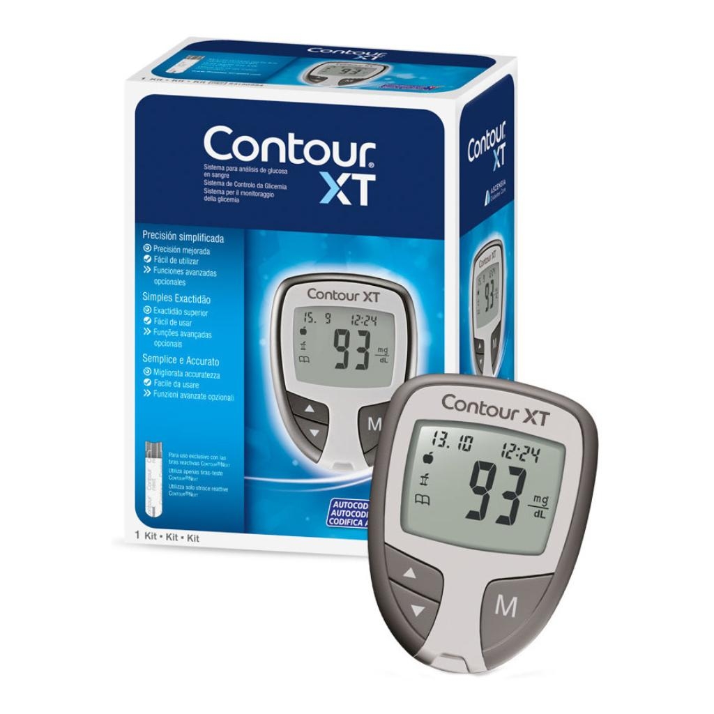 GLUCOMETRO CONTOUR XT + 10 STRISCE OMAGGIO