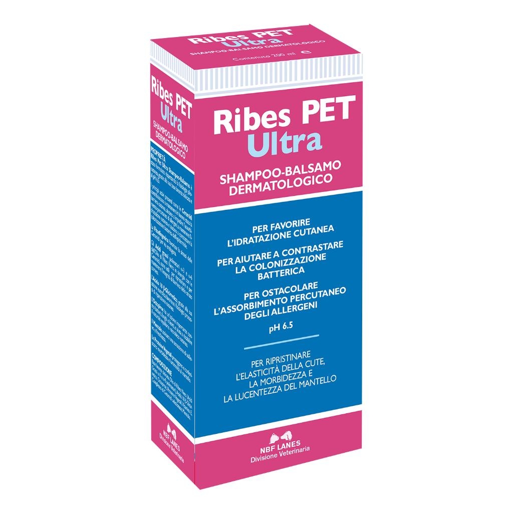RIBES PET ULTRA SHAMPOO DERMATOLOGICO FLACONE 200 ML