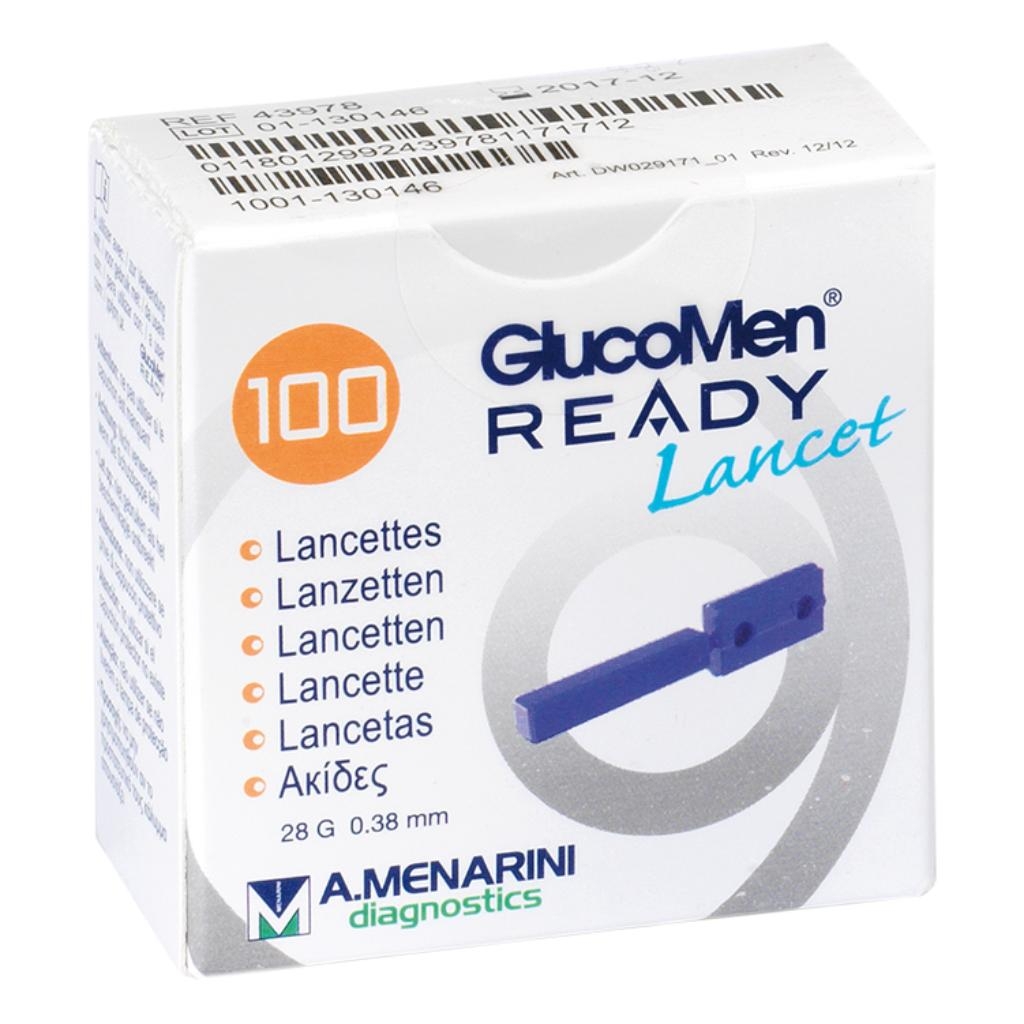 LANCETTE PUNGIDITO GLUCOMEN READY LANCET 100 PEZZI