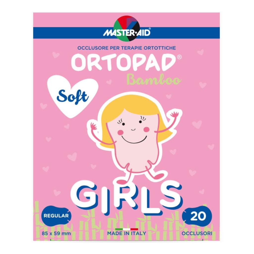 CEROTTO OCULARE PER ORTOTTICA ORTOPAD SOFT GIRLS REGULAR 20 PEZZI