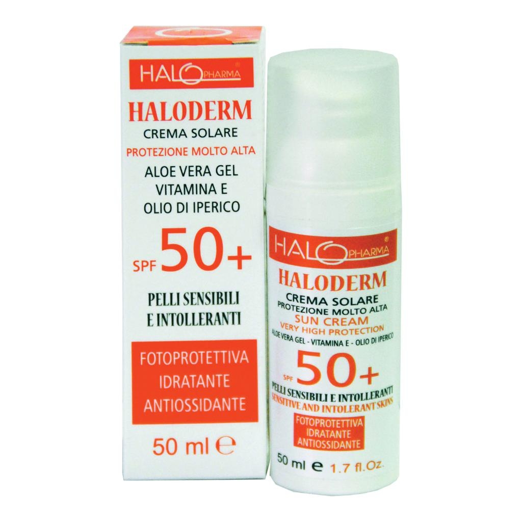 HALODERM CREMA SOLARE SPF50+ PROTEZIONE MOLTO ALTA 50 ML