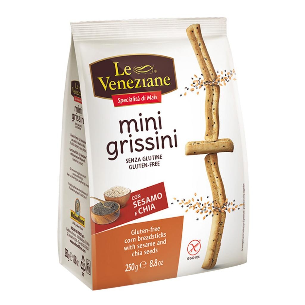 LE VENEZIANE MINI GRISSINI SESAMO E CHIA 250 G