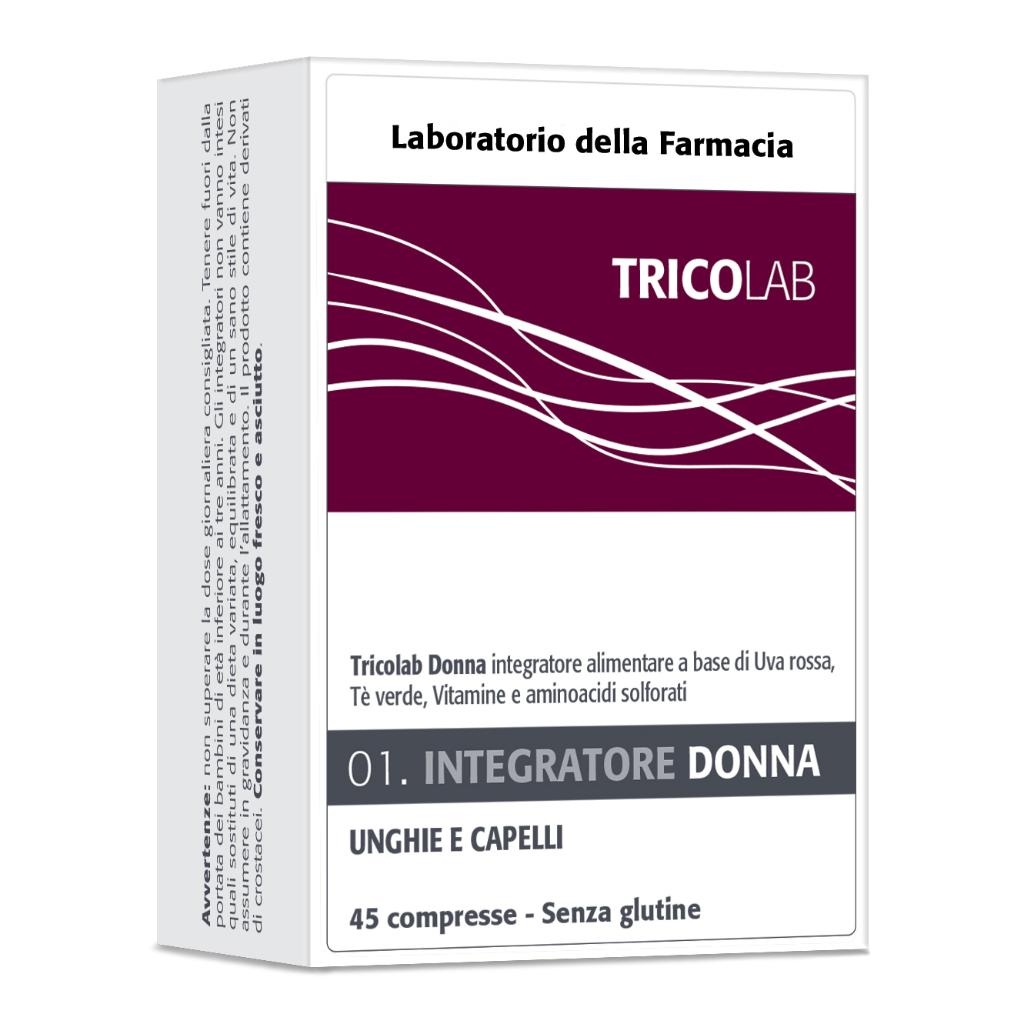 LABORATORIO DELLA FARMACIA TRICOLAB CAPELLI UNGHIE DONNA 45 COMPRESSE