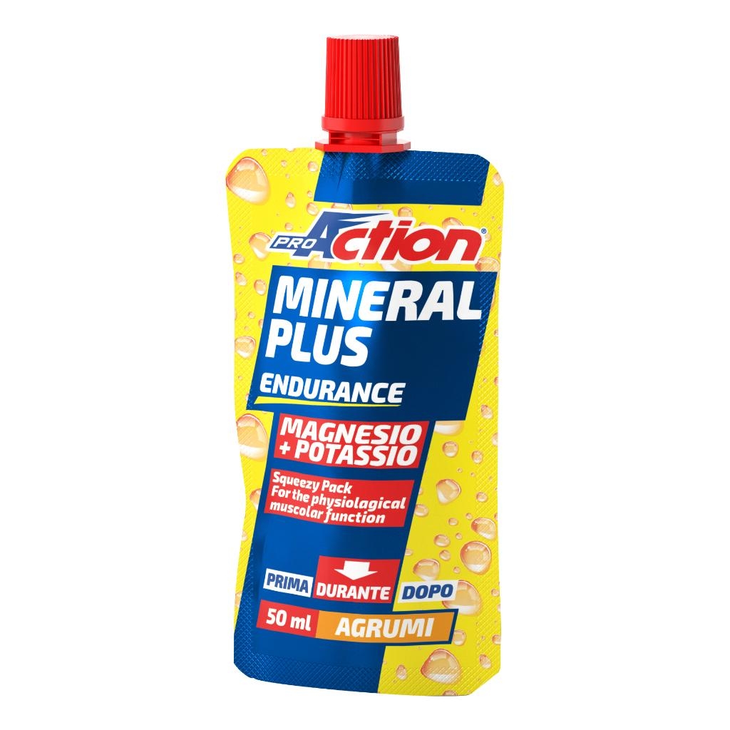 PROACTION MINERAL PLUS ENDURANCE MAGNESIO + POTASSIO AGLI AGRUMI 50 ML