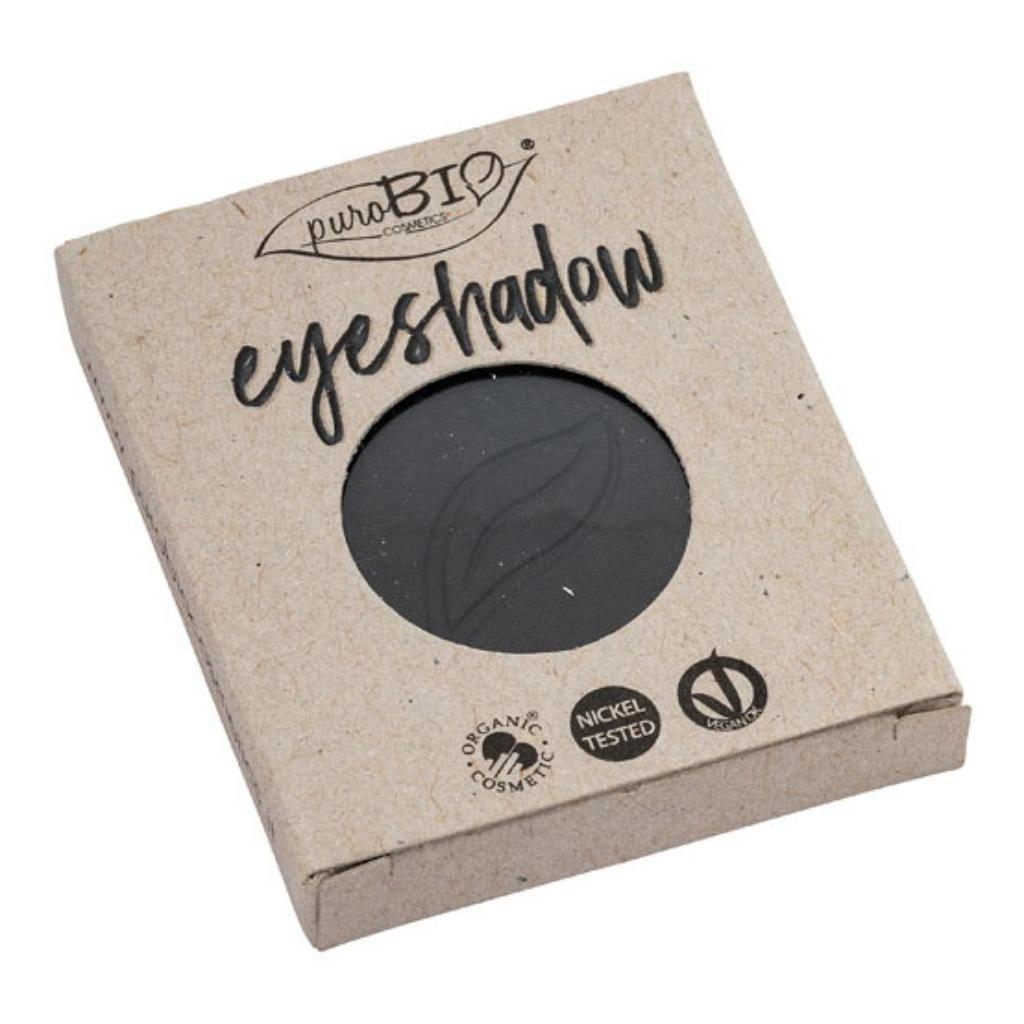 PUROBIO OMBRETTO COMPATTO NERO MATTE REFILL 04