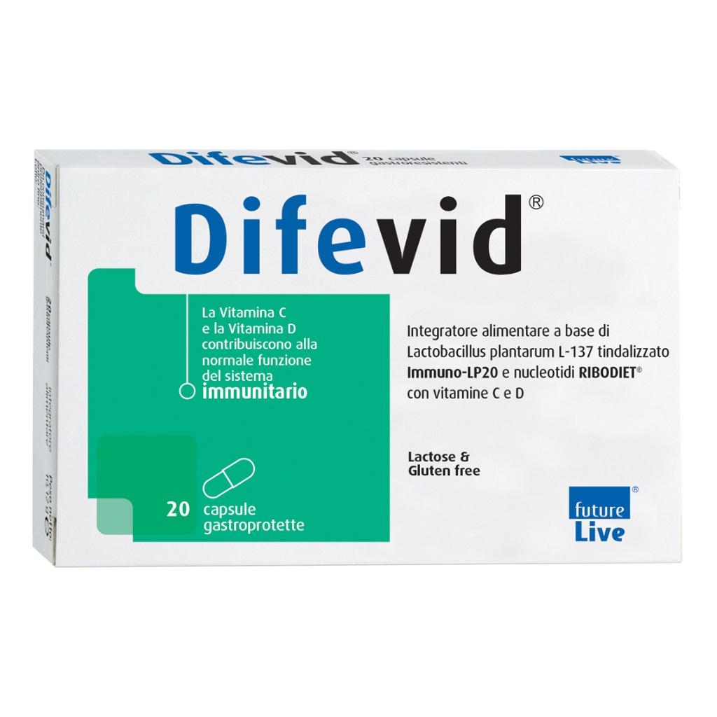 DIFEVID 20 CAPSULE GASTROPROTETTE