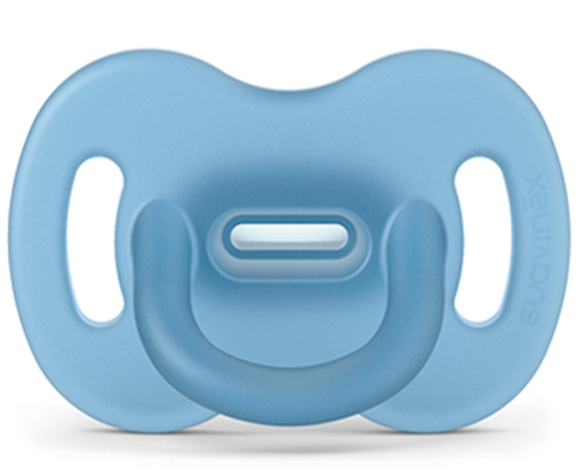 SUCCHIETTO 100% SILICONE FIS 6/18M AZZURRO I2