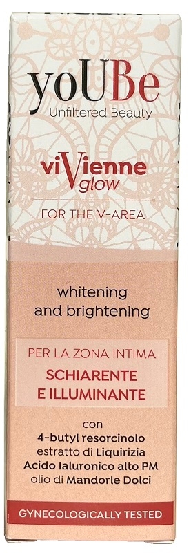 YOUBE COSMETICS VIVIENNE GLOW TRATTAMENTO SCHIARENTE PER LA ZONA INTIMA 30 ML