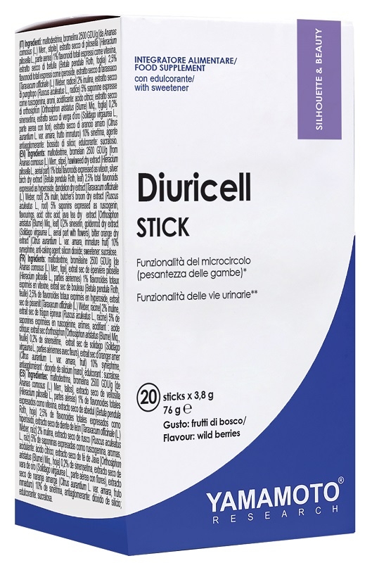 DIURICELL STICK FRUTTI DI BOSCO 20 BUSTINE X 3,8 G
