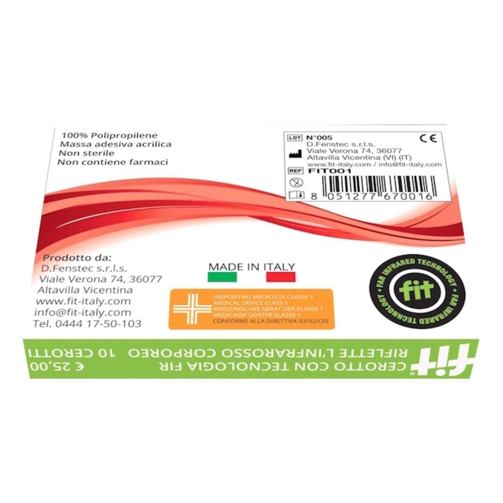 CEROTTO FIT THERAPY UNIVERSALE 10 PEZZI