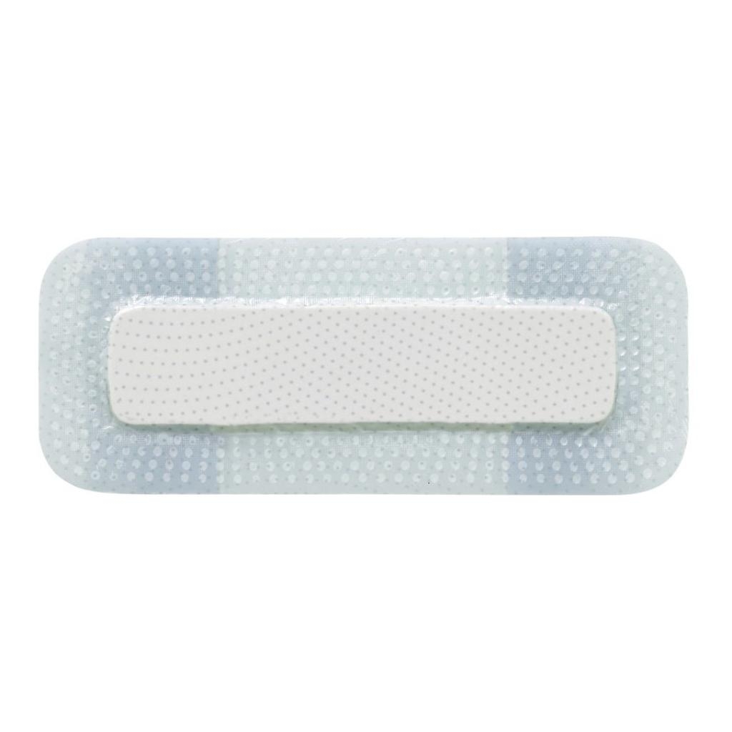 MEDICAZIONE BIATAIN IN SCHIUMA DI POLIURETANO CON BORDO ADESIVO IN SILICONE LITE 5X12,5 CM 5 PEZZI