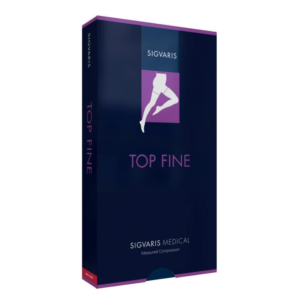 SIGVARIS TOP FINE 701 CCL1 TFQ MONOCOLLANT DESTRO LUNGO CRISPA PUNTA APERTA S