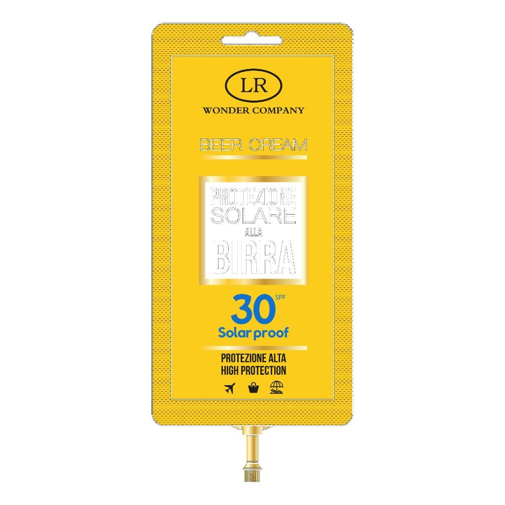 BEER CREAM PROTEZIONE SOLARE ALTA ALLA BIRRA SPF 30 15 ML