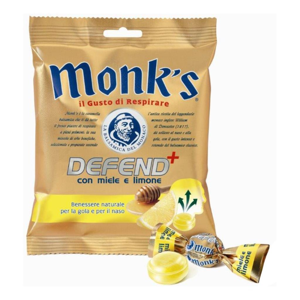 MONKS CARAMELLE DEFEND MIELE LIMONE 46 G