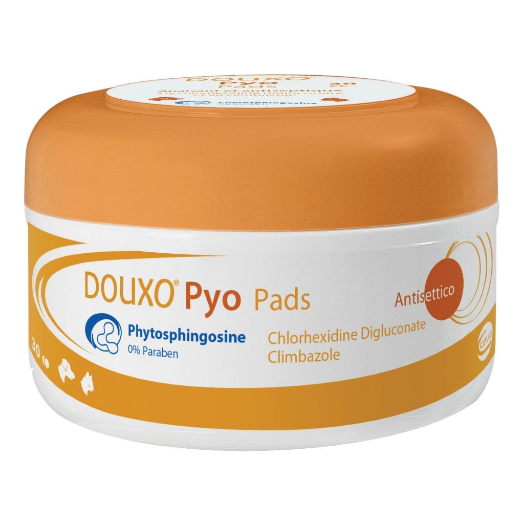 DOUXO PYO PADS 30 DISCHETTI DI COTONE IMBEVUTI