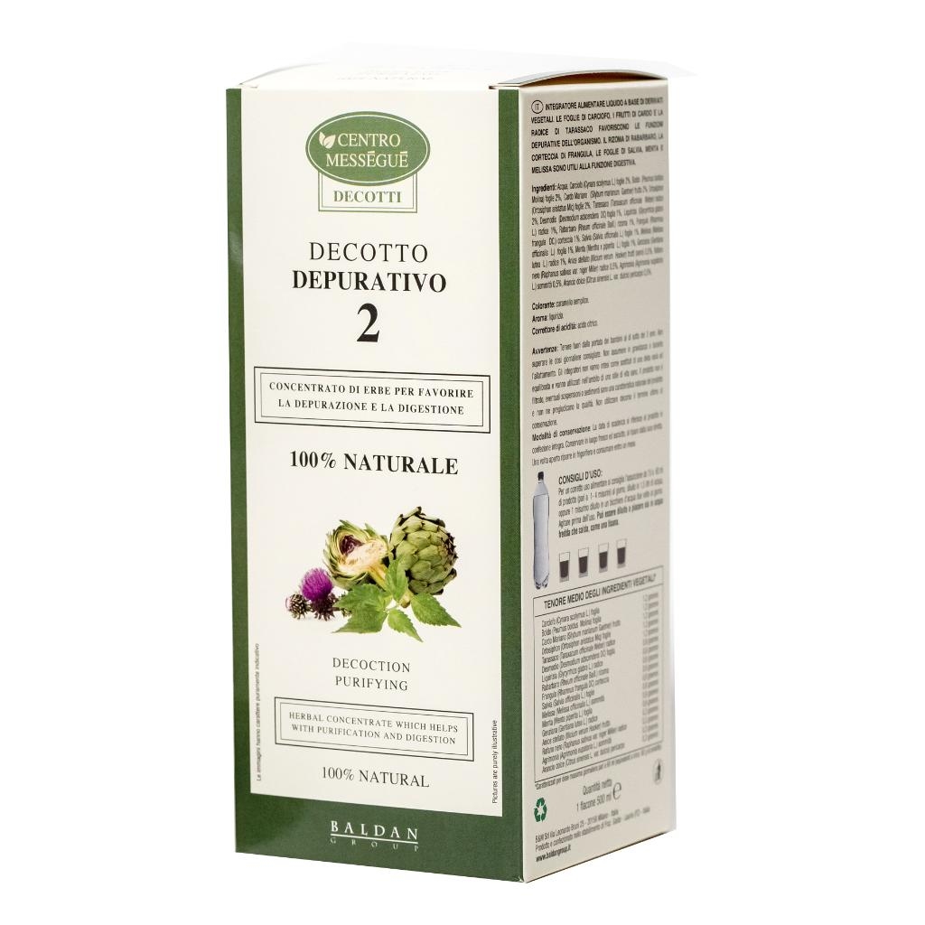 DECOTTO 02 DEPURATIVO 100%NATURALE 500 ML
