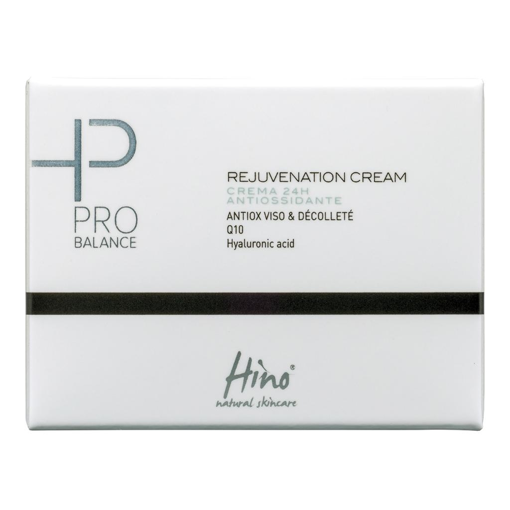 HINO NATURAL SKINCARE PRO BALANCE REJUVENATION CREAM CREMA 24H ANTIOSSIDANTE 50 ML
