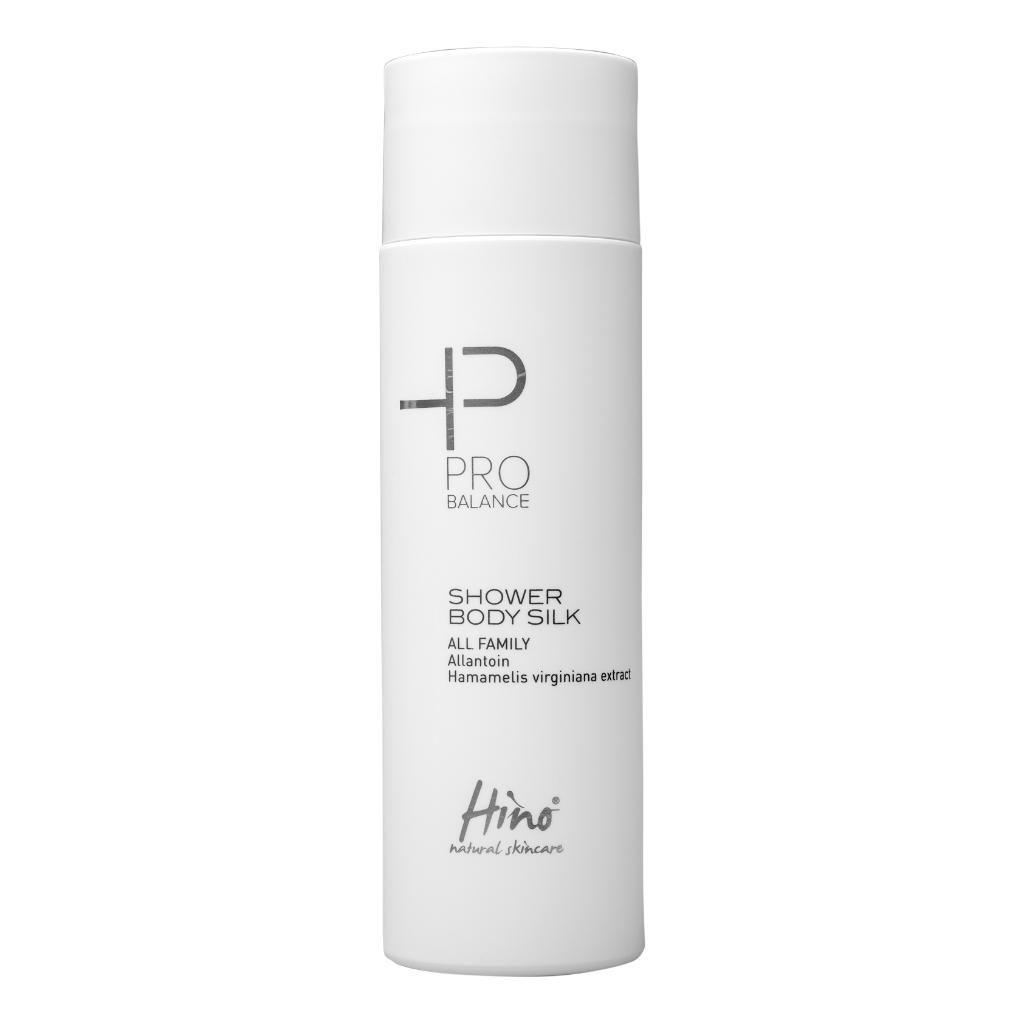 HINO NATURAL SKINCARE PRO BALANCE SHOWER BODY SILK DETERGENTE CORPO 200 ML