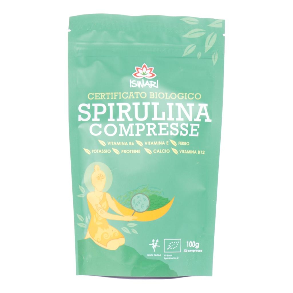 TAVOLETTE SPIRULINA BIO 100 G
