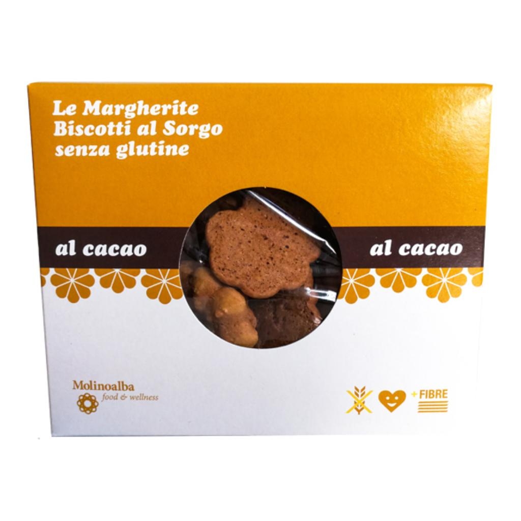 MOLINO ALBA LE MARGHERITE BISCOTTI CON CACAO 125 G