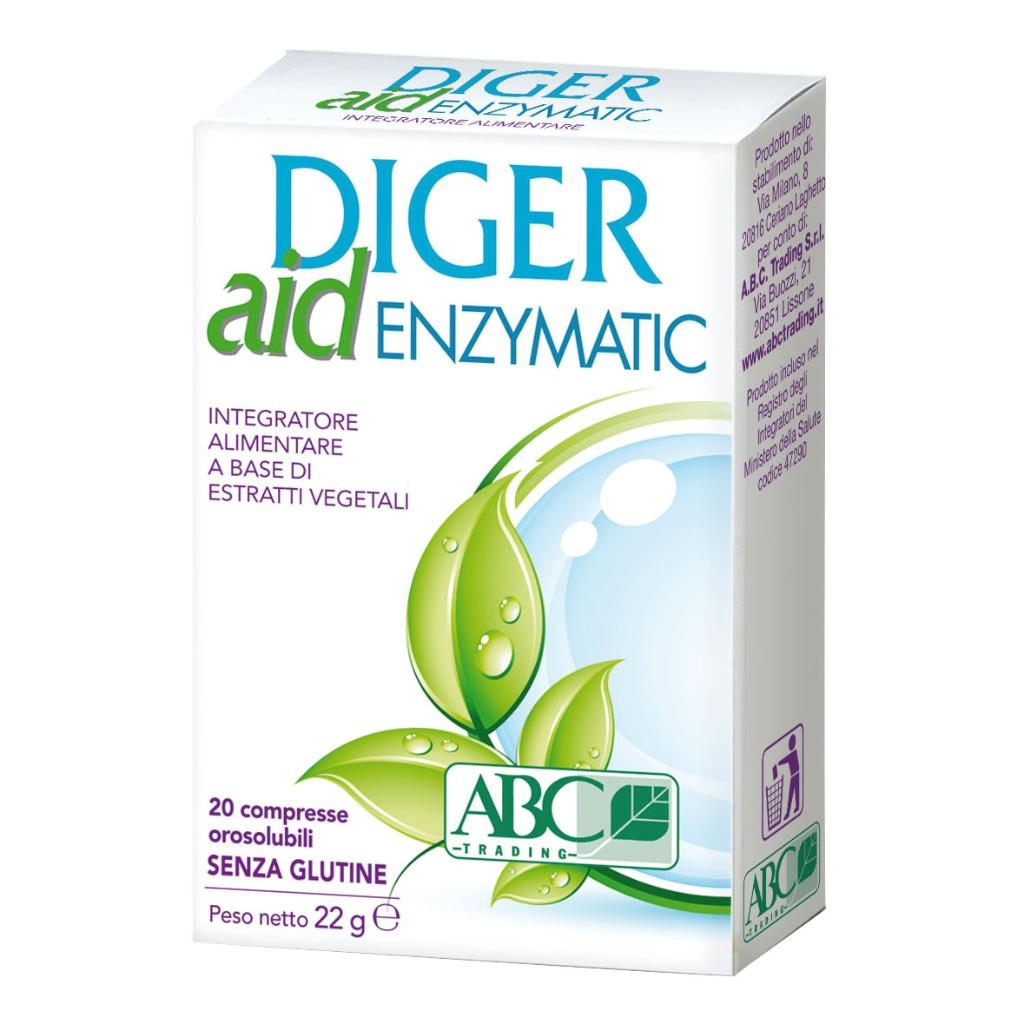 DIGER AID ENZYMATIC 20 COMPRESSE