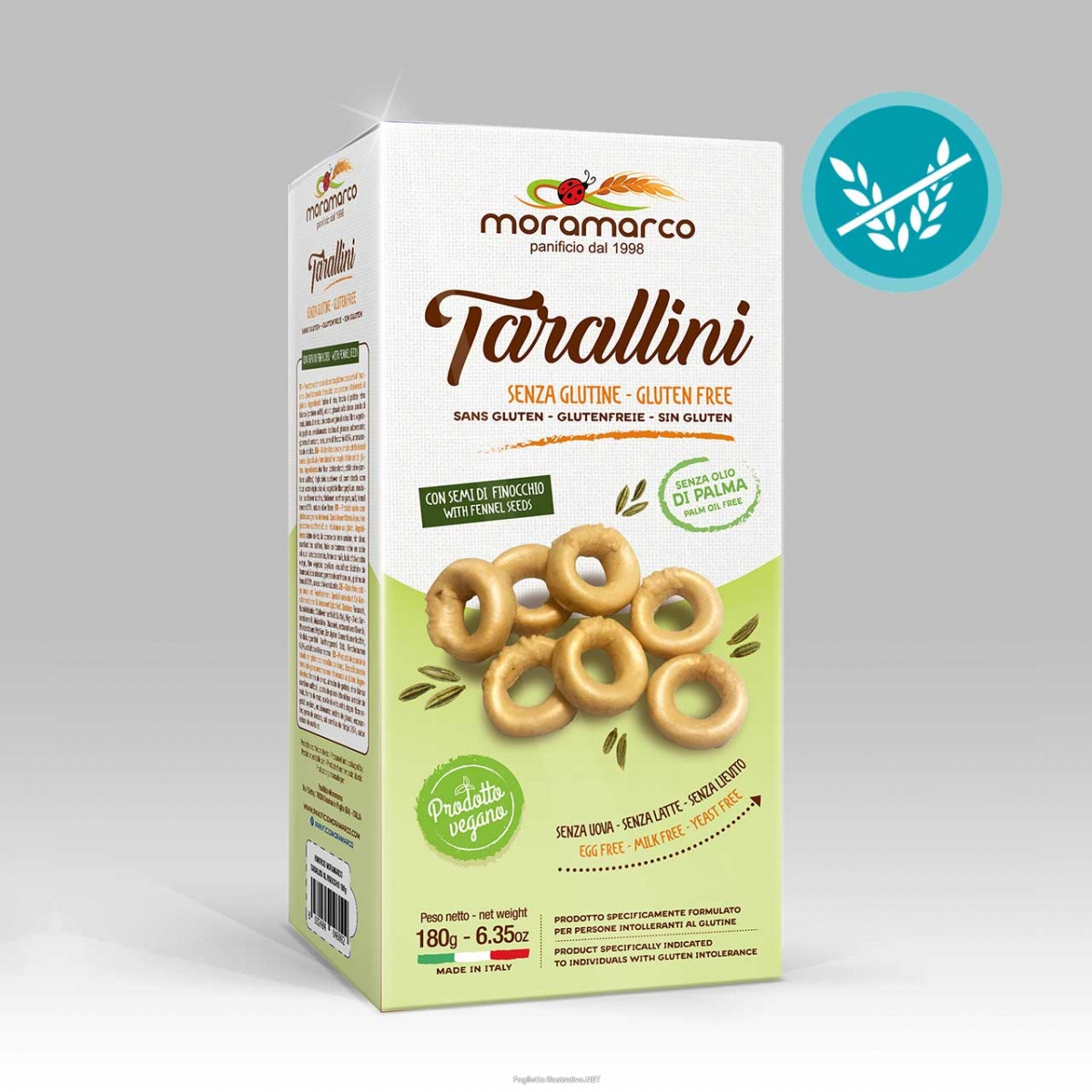 TARALLINI AL FINOCCHIO 180 G