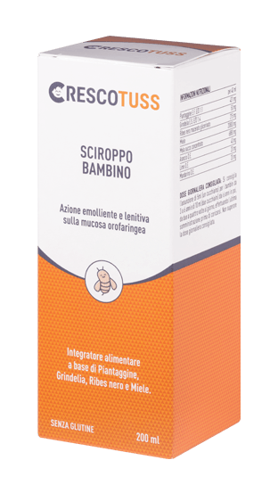 CRESCOTUSS SCIROPPO BAMBINO 200 ML