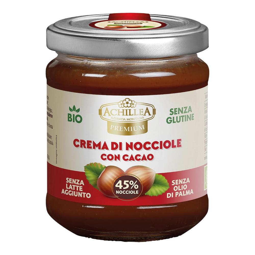 ACHILLEA CREMA DI NOCCIOLE CON CACAO 180 G