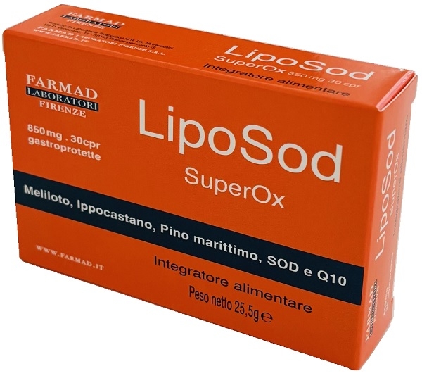 LIPOSOD 850MG 30 COMPRESSE