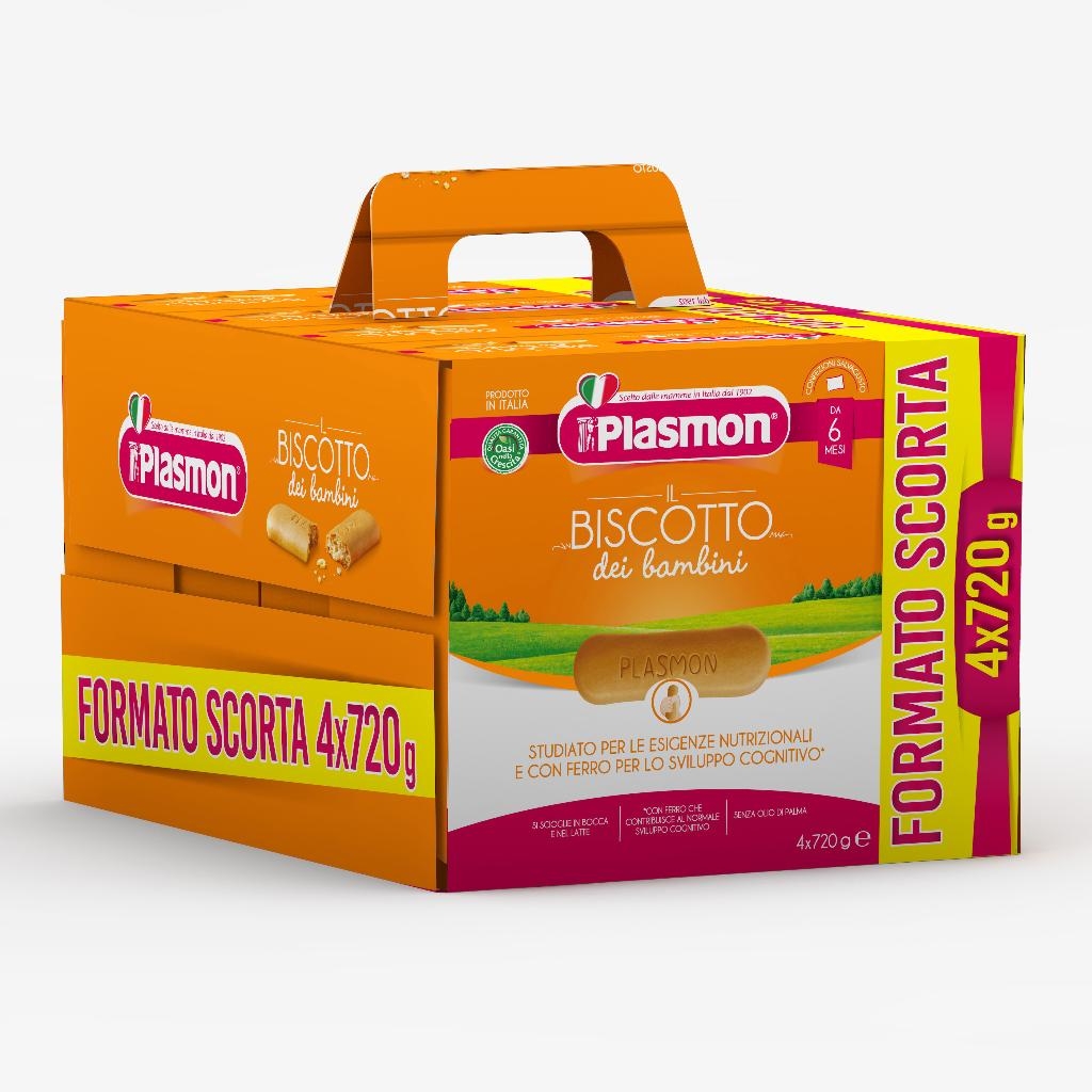 PLASMON BISCOTTO 4 X 720 G
