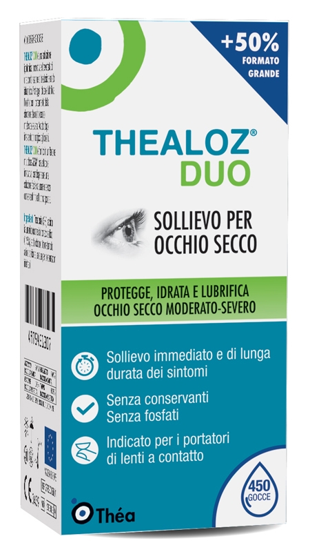 THEALOZ DUO SOLUZIONE OFTALMICA FLACONE 15 ML
