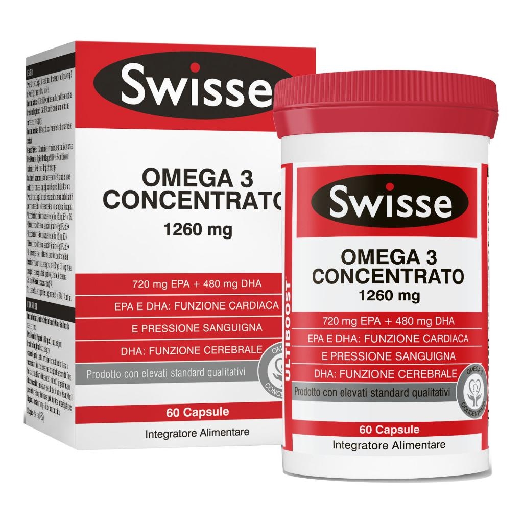 SWISSE OMEGA 3 CONCENTRATO 60 CAPSULE