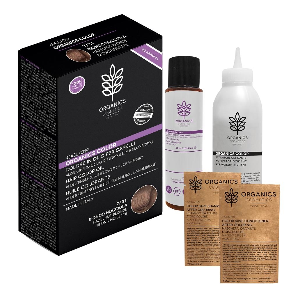 ORGANICS PHARM ORGANICS COLOR 7/31 BIONDO NOCCIOLA