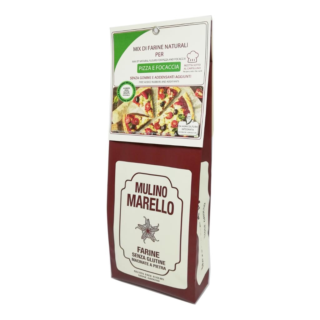MIX DI FARINE NATURALI PER PIZZA E FOCACCIA 500 G