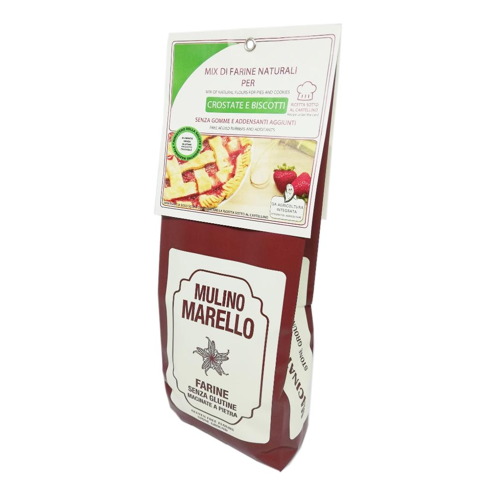 MIX DI FARINE NATURALI PER CROSTATE E BISCOTTI 500 G