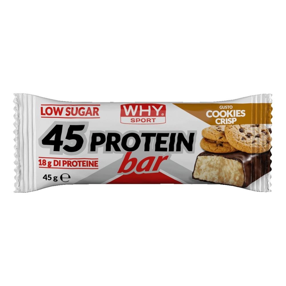 WHYSPORT 45 PROTEIN BAR COOKIES CRISP 45 G