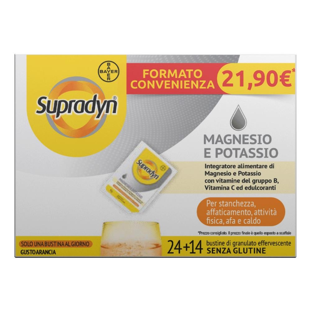 SUPRADYN MAGNESIO E POTASSIO LIMITED EDITION 14 + 24 BUSTINE